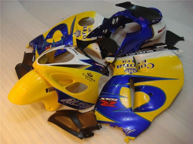 Ellow Blue 1996-2007 Suzuki GSXR 1300 Hayabusa Motorcycle Fairings Ellow Blue 1996-2007 Suzuki GSXR 1300 Hayabusa Motorcycle Fairings