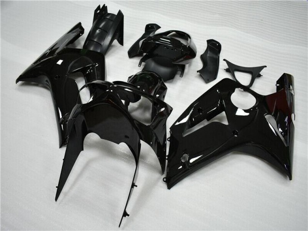 Glossy Black 2003-2004 Kawasaki ZX6R Motorcycle Fairings Glossy Black 2003-2004 Kawasaki ZX6R Motorcycle Fairings