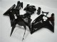 Glossy Black 2003-2004 Kawasaki ZX6R Motorcycle Fairings Glossy Black 2003-2004 Kawasaki ZX6R Motorcycle Fairings