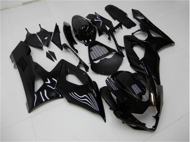 Glossy Black 2005-2006 Suzuki GSXR 1000 Motorcycle Fairings Glossy Black 2005-2006 Suzuki GSXR 1000 Motorcycle Fairings