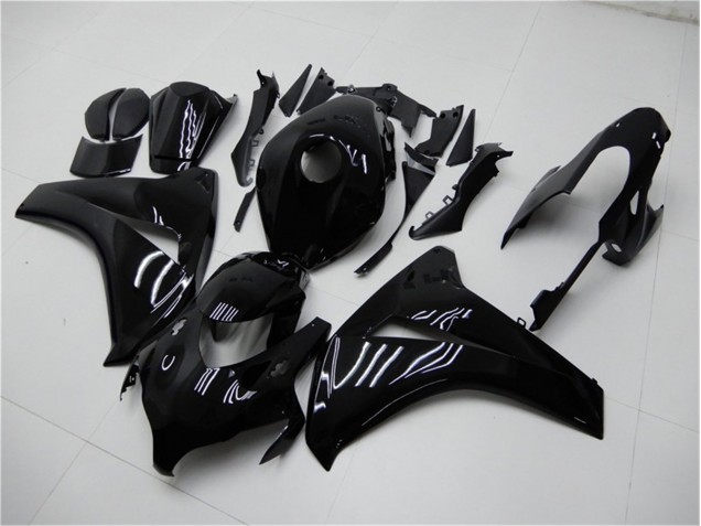 Glossy Black 2008-2011 Honda CBR1000RR Motorcycle Bodywork Glossy Black 2008-2011 Honda CBR1000RR Motorcycle Bodywork