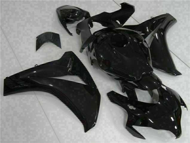 Glossy Black 2008-2011 Honda CBR1000RR Motorcycle Fairing Glossy Black 2008-2011 Honda CBR1000RR Motorcycle Fairing