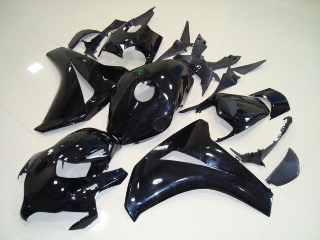 Glossy Black 2008-2011 Honda CBR1000RR Motorcycle Fairings Glossy Black 2008-2011 Honda CBR1000RR Motorcycle Fairings
