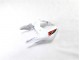 White Black 2013-2016 Kawasaki EX300 Motorcycle Fairings White Black 2013-2016 Kawasaki EX300 Motorcycle Fairings