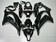 Glossy Black 2011-2015 Kawasaki ZX10R Motorcycle Fairings Glossy Black 2011-2015 Kawasaki ZX10R Motorcycle Fairings