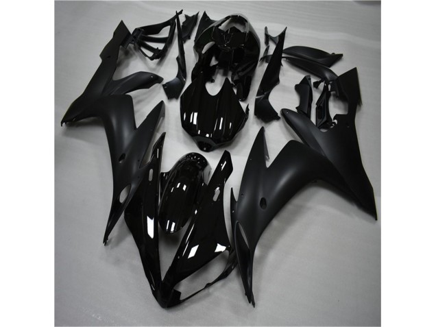 Glossy Matte Black 2004-2006 Yamaha YZF R1 Motorcycle Fairings Glossy Matte Black 2004-2006 Yamaha YZF R1 Motorcycle Fairings