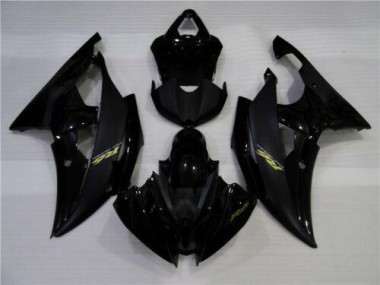 Glossy Matte Black 2008-2016 Yamaha YZF R6 Motorcycle Fairings
