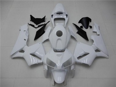 Glossy White 2005-2006 Honda CBR600RR Motorcycle Fairings