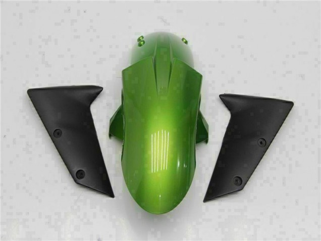 Green 2005-2006 Kawasaki ZX6R Motorcycle Fairing Kits & Plastic Green 2005-2006 Kawasaki ZX6R Motorcycle Fairing Kits & Plastic