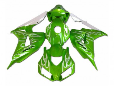 Green 2006-2007 Honda CBR1000RR Motorcycle Fairings