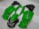 Green 2006-2008 Kawasaki EX650 Motorcycle Fairings Green 2006-2008 Kawasaki EX650 Motorcycle Fairings