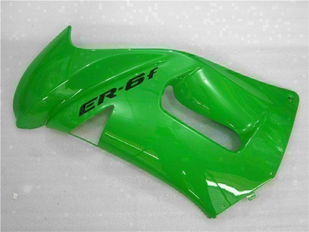 Green 2006-2008 Kawasaki EX650 Motorcycle Fairings Green 2006-2008 Kawasaki EX650 Motorcycle Fairings