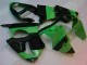 Green Black 2000-2002 Kawasaki ZX6R Motorcycle Bodywork Green Black 2000-2002 Kawasaki ZX6R Motorcycle Bodywork