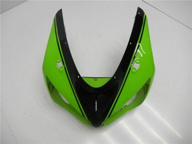 Green Black 2005-2006 Kawasaki ZX6R Motorcycle Fairing Green Black 2005-2006 Kawasaki ZX6R Motorcycle Fairing