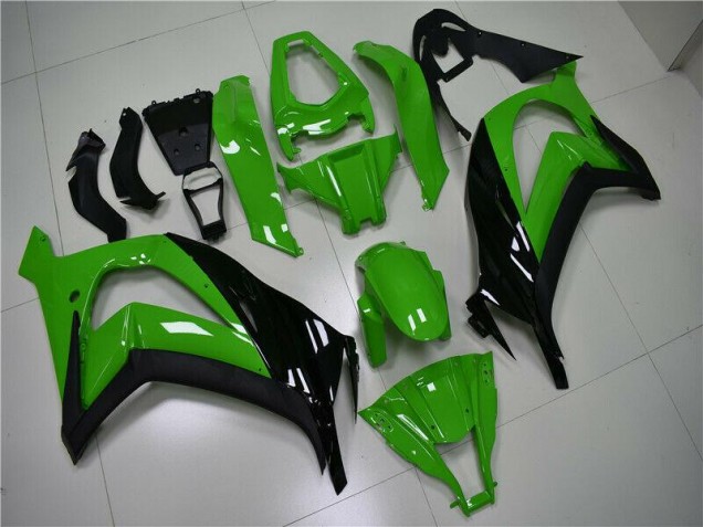 Green Black 2011-2015 Kawasaki ZX10R Motorcycle Bodywork Green Black 2011-2015 Kawasaki ZX10R Motorcycle Bodywork