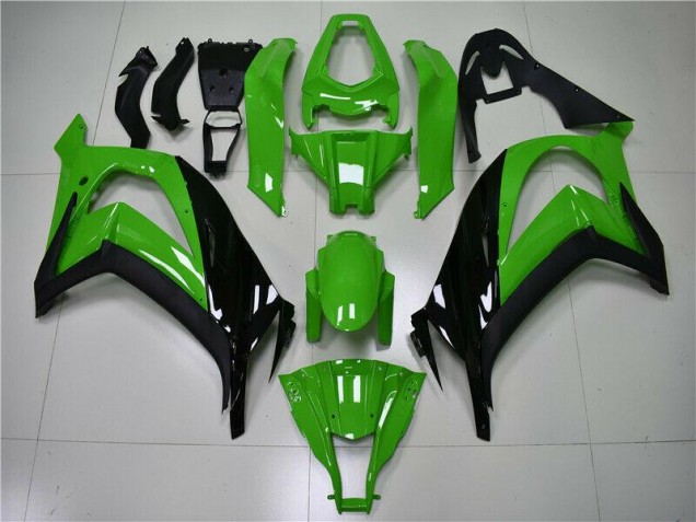 Green Black 2011-2015 Kawasaki ZX10R Motorcycle Bodywork Green Black 2011-2015 Kawasaki ZX10R Motorcycle Bodywork