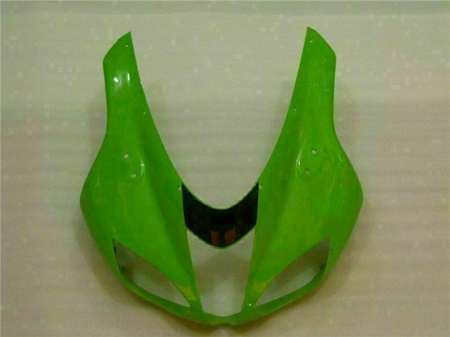 Green Black Dunlop 2007-2008 Kawasaki ZX6R Motorcycle Fairings Green Black Dunlop 2007-2008 Kawasaki ZX6R Motorcycle Fairings