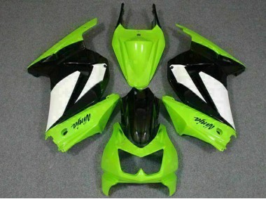 Green Black Ninja 2008-2012 Kawasaki EX250 Motorcycle Bodywork