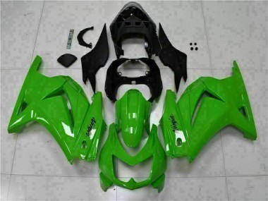 Green Black Ninja 2008-2012 Kawasaki EX250 Motorcycle Fairing Kits & Plastic