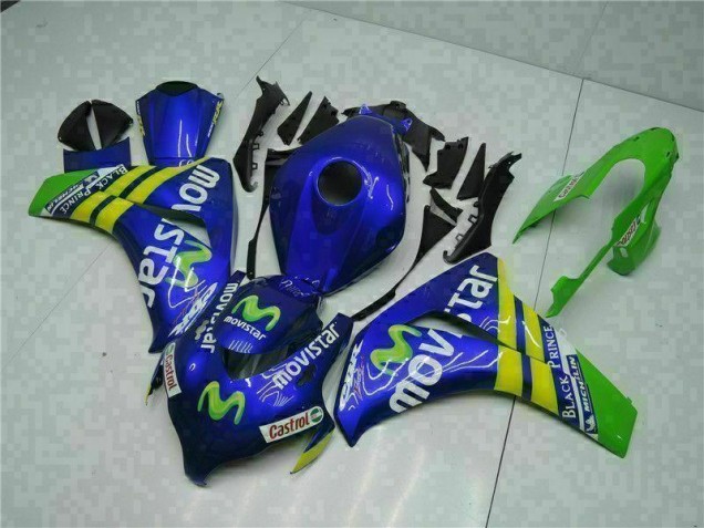 Green Blue 2008-2011 Honda CBR1000RR Motorcycle Fairings Green Blue 2008-2011 Honda CBR1000RR Motorcycle Fairings