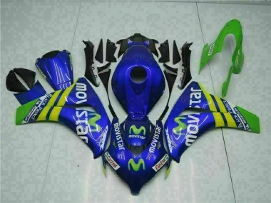 Green Blue 2008-2011 Honda CBR1000RR Motorcycle Fairings