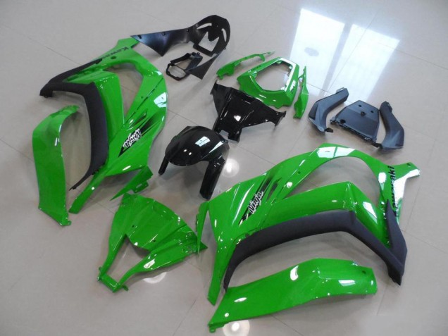 Green OEM Style 2011-2015 Kawasaki ZX10R Motorcycle Fairings Green OEM Style 2011-2015 Kawasaki ZX10R Motorcycle Fairings