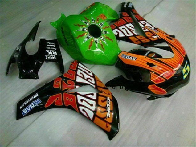 Green Orange 2008-2011 Honda CBR1000RR Motorcycle Fairings Green Orange 2008-2011 Honda CBR1000RR Motorcycle Fairings