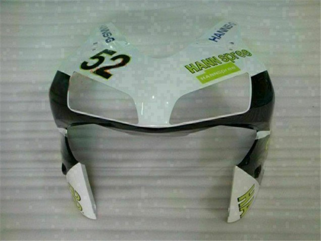 Green White Black 2003-2004 Honda CBR600RR Motorcycle Fairings Green White Black 2003-2004 Honda CBR600RR Motorcycle Fairings