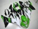 Green White Black 2013-2018 Kawasaki ZX6R Motorcycle Fairings Green White Black 2013-2018 Kawasaki ZX6R Motorcycle Fairings