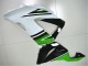 Green White Black 2013-2018 Kawasaki ZX6R Motorcycle Fairings Green White Black 2013-2018 Kawasaki ZX6R Motorcycle Fairings