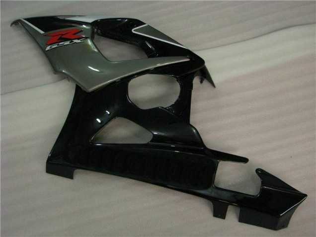 Grey Black 2005-2006 Suzuki GSXR 1000 Motorcycle Fairing Grey Black 2005-2006 Suzuki GSXR 1000 Motorcycle Fairing