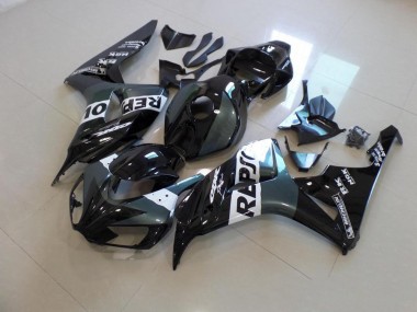 Grey Black Repsol 2006-2007 Honda CBR1000RR Motorcycle Fairings