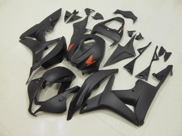 Matte Black 2007-2008 Honda CBR600RR Motorcycle Fairing Matte Black 2007-2008 Honda CBR600RR Motorcycle Fairing