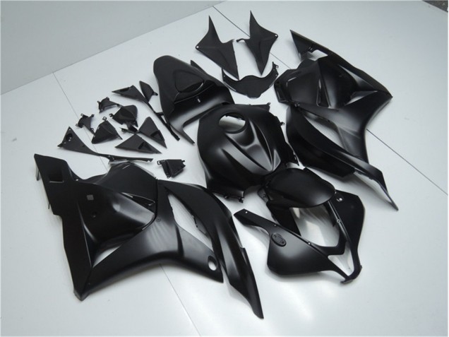 Matte Black 2009-2012 Honda CBR600RR Motorcycle Fairings Matte Black 2009-2012 Honda CBR600RR Motorcycle Fairings