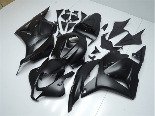 Matte Black 2009-2012 Honda CBR600RR Motorcycle Fairings Matte Black 2009-2012 Honda CBR600RR Motorcycle Fairings