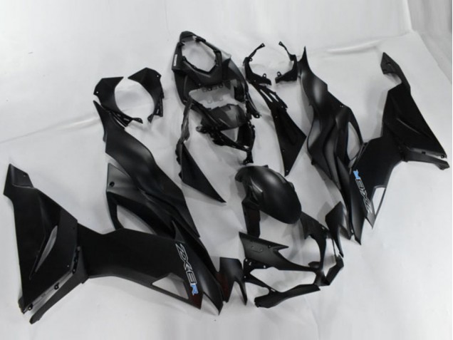 Matte Black 2019-2023 Kawasaki ZX6R Motorcycle Fairings Matte Black 2019-2023 Kawasaki ZX6R Motorcycle Fairings