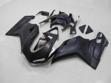 Matte Black Black Sticker 2007-2014 Ducati 848 1098 1198 Motorcycle Fairings