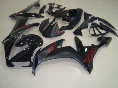 Matte Black Red 2004-2006 Yamaha YZF R1 Motorcycle Fairings