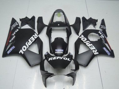 Matte Black Repsol 2002-2003 Honda CBR900RR 954 Motorcycle Fairings