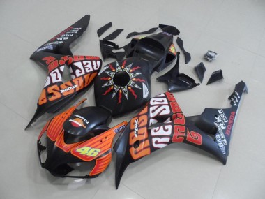 Matte Rossi 2006-2007 Honda CBR1000RR Motorcycle Fairings