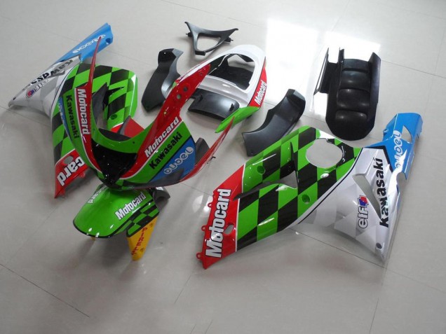 Motocard 2003-2004 Kawasaki ZX6R Motorcycle Fairings Motocard 2003-2004 Kawasaki ZX6R Motorcycle Fairings