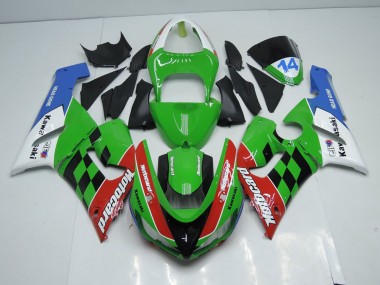 Motocard 2005-2006 Kawasaki ZX6R Motorcycle Fairings