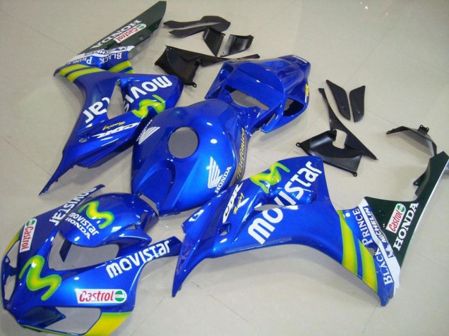 Movistar 2006-2007 Honda CBR1000RR Motorcycle Fairings Movistar 2006-2007 Honda CBR1000RR Motorcycle Fairings