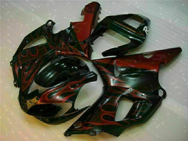 Orange 2000-2001 Yamaha YZF R1 Motorcycle Fairing Orange 2000-2001 Yamaha YZF R1 Motorcycle Fairing