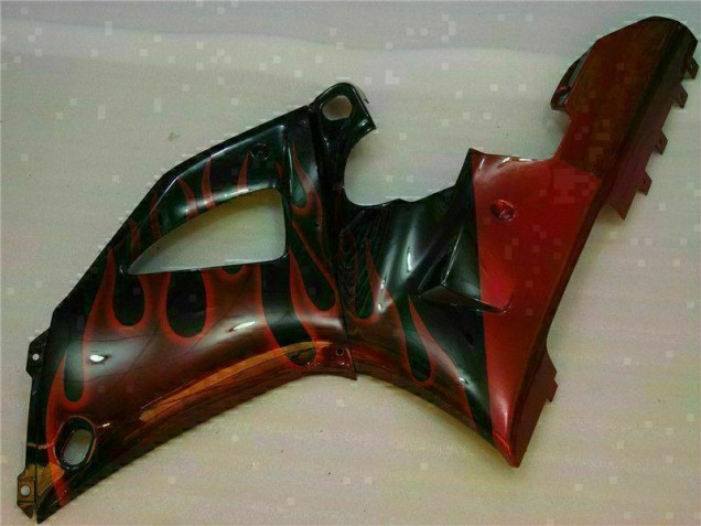 Orange 2000-2001 Yamaha YZF R1 Motorcycle Fairing Orange 2000-2001 Yamaha YZF R1 Motorcycle Fairing