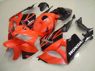 Orange 2005-2006 Honda CBR600RR Motorcycle Fairings