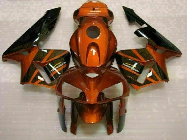 Orange Black 2005-2006 Honda CBR600RR Motorcycle Fairings