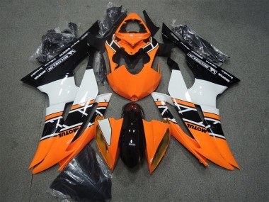 Orange Black Motul 2008-2016 Yamaha YZF R6 Motorcycle Fairings