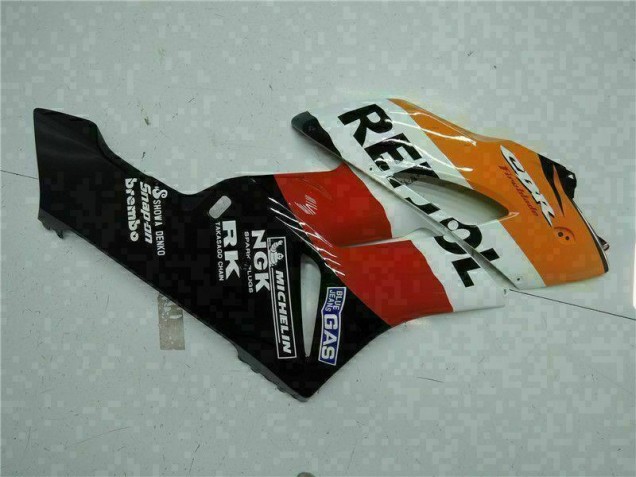Orange Black Repsol 2004-2005 Honda CBR1000RR Motorcycle Fairings Orange Black Repsol 2004-2005 Honda CBR1000RR Motorcycle Fairings