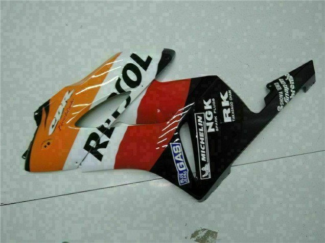 Orange Black Repsol 2004-2005 Honda CBR1000RR Motorcycle Fairings Orange Black Repsol 2004-2005 Honda CBR1000RR Motorcycle Fairings